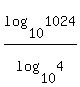 log%2810%2C1024%29%2Flog%2810%2C4%29