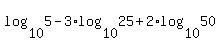 log%2810%2C5%29-3%2Alog%2810%2C25%29%2B2%2Alog%2810%2C50%29
