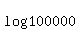 log%28100000%29