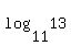 log%2811%2C13%29