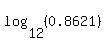 log%2812%2C%280.8621%29%29