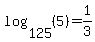 log%28125%2C%285%29%29=1%2F3
