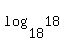 log%2818%2C18%29