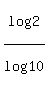 log%282%29%2Flog%2810%29