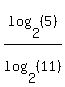 log%282%2C%285%29%29%2Flog%282%2C%2811%29%29