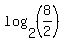 log%282%2C%288%2F2%29%29