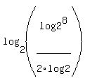 log%282%2C%28log%28+2%5E8%29%2F2log%282%29%29%29