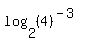 log%282%2C+%284%29%5E%28-3%29%29%29