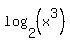 log%282%2C+%28x%5E3%29%29