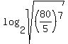 log%282%2C+sqrt%28%2880%2F5%29%5E7%29%29