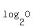 log%282%2C0%29