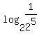 log%282%2C1%2F2%5E5%29