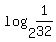 log%282%2C1%2F32%29