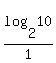 log%282%2C10%29%2F1