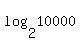 log%282%2C10000%29