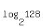 log%282%2C128%29