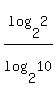 log%282%2C2%29%2Flog%282%2C10%29