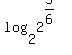 log%282%2C2%5E%285%2F6%29%29%29