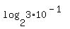 log%282%2C3%2A10%5E%28-1%29%29