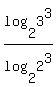 log%282%2C3%5E3%29%2Flog%282%2C2%5E3%29