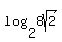 log%282%2C8sqrt%282%29%29