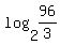 log%282%2C96%2F3%29