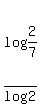 log%282%2F7%29%2Flog2%29