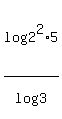 log%282%5E2%2A5%29%2Flog%283%29