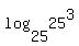 log%2825%2C25%5E3%29