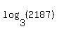 log%283%2C%282187%29%29