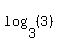 log%283%2C%283%29%29