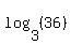log%283%2C%2836%29%29