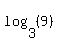 log%283%2C%289%29%29