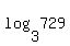 log%283%2C+729%29