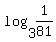 log%283%2C1%2F81%29