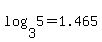 log%283%2C5%29+=+1.465