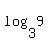 log%283%2C9%29