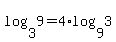 log%283%2C9%29+=+4%2Alog%289%2C3%29