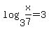 log%283%2Cx%2F7%29=3