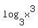 log%283%2Cx%5E3%29