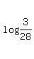 log%283%2F28%29