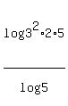 log%283%5E2%2A2%2A5%29%2Flog%285%29