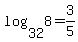 log%2832%2C8+=+3%2F5%29