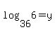 log%2836%2C6%29+=+y