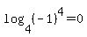 log%284%2C%28-1%29%5E4%29=+0