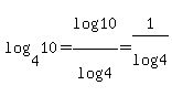 log%284%2C+10%29+=+log%2810%29%2Flog%284%29+=+1%2Flog%284%29