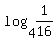 log%284%2C1%2F16%29
