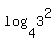 log%284%2C3%5E2%29