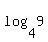 log%284%2C9%29