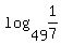 log%2849%2C+1%2F7%29